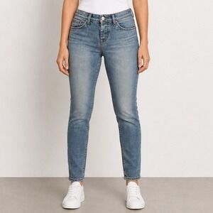 Cycle Skinny‎ Jeans Japanese Fabric Made in Italy Kurabo Denim Low Rise 32